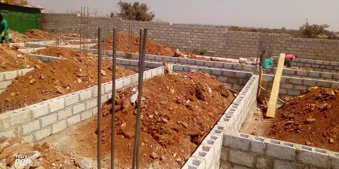 Foundation Walling & Column Rebar